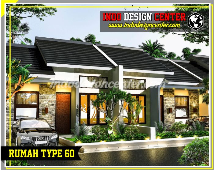 Desain rumah type 22 60