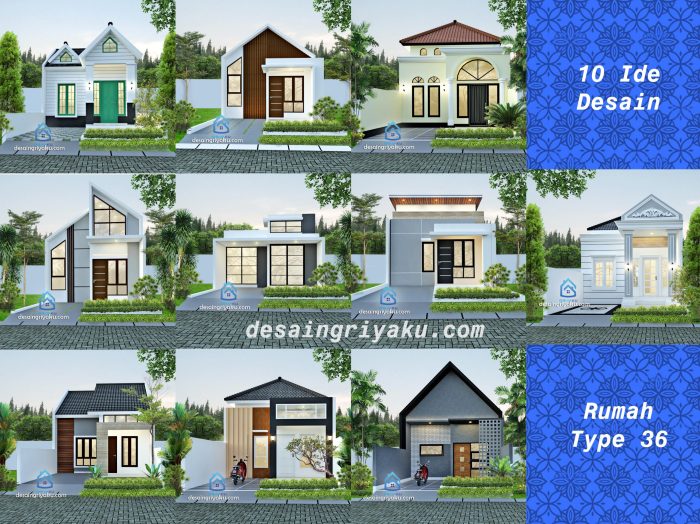 Desain rumah type 30 66