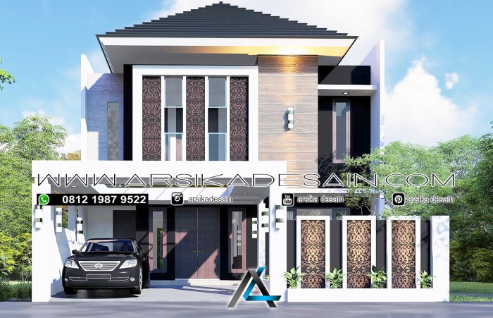 Desain rumah minimalis ukuran 10x20