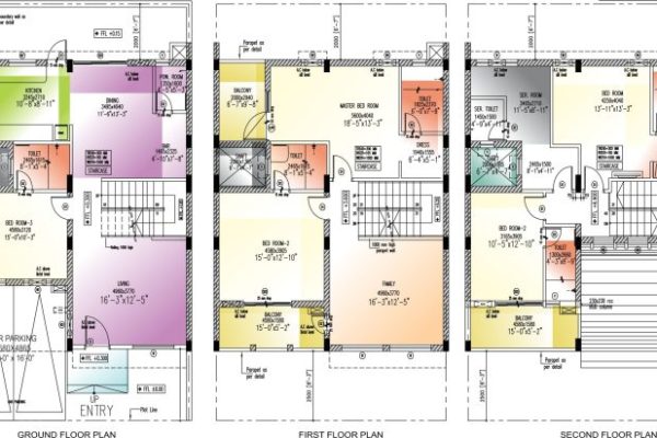 Desain rumah ukuran tanah 200 m2