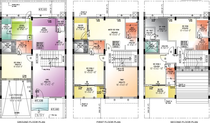 Desain rumah ukuran tanah 200 m2