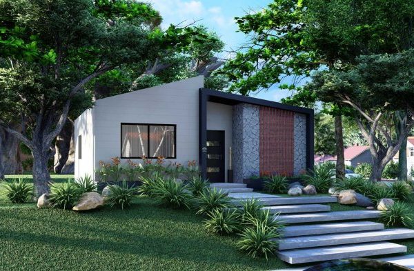 Desain rumah minimalis ukuran 8 x 9