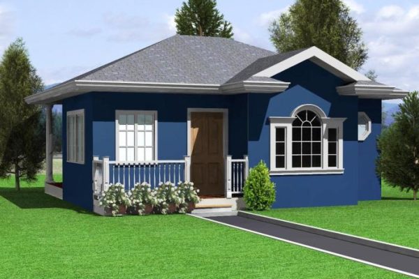 Desain rumah petak sederhana