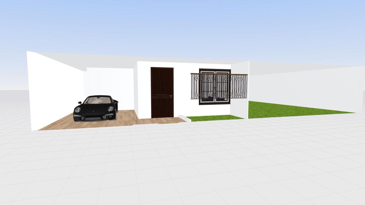 Desain rumah ukuran 8x14